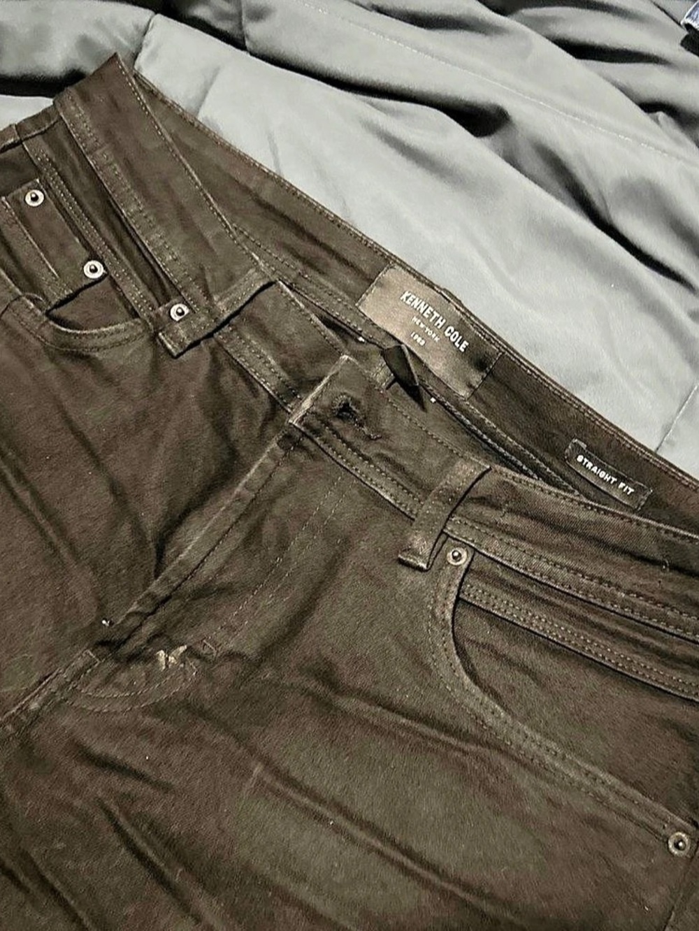 Kenneth Cole Men's Black Slim Jeans